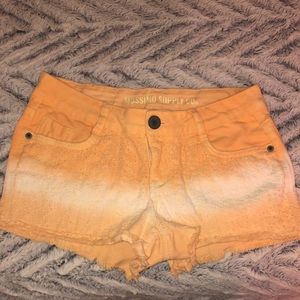Mossimo Supply Co. Peach Denim Shorts